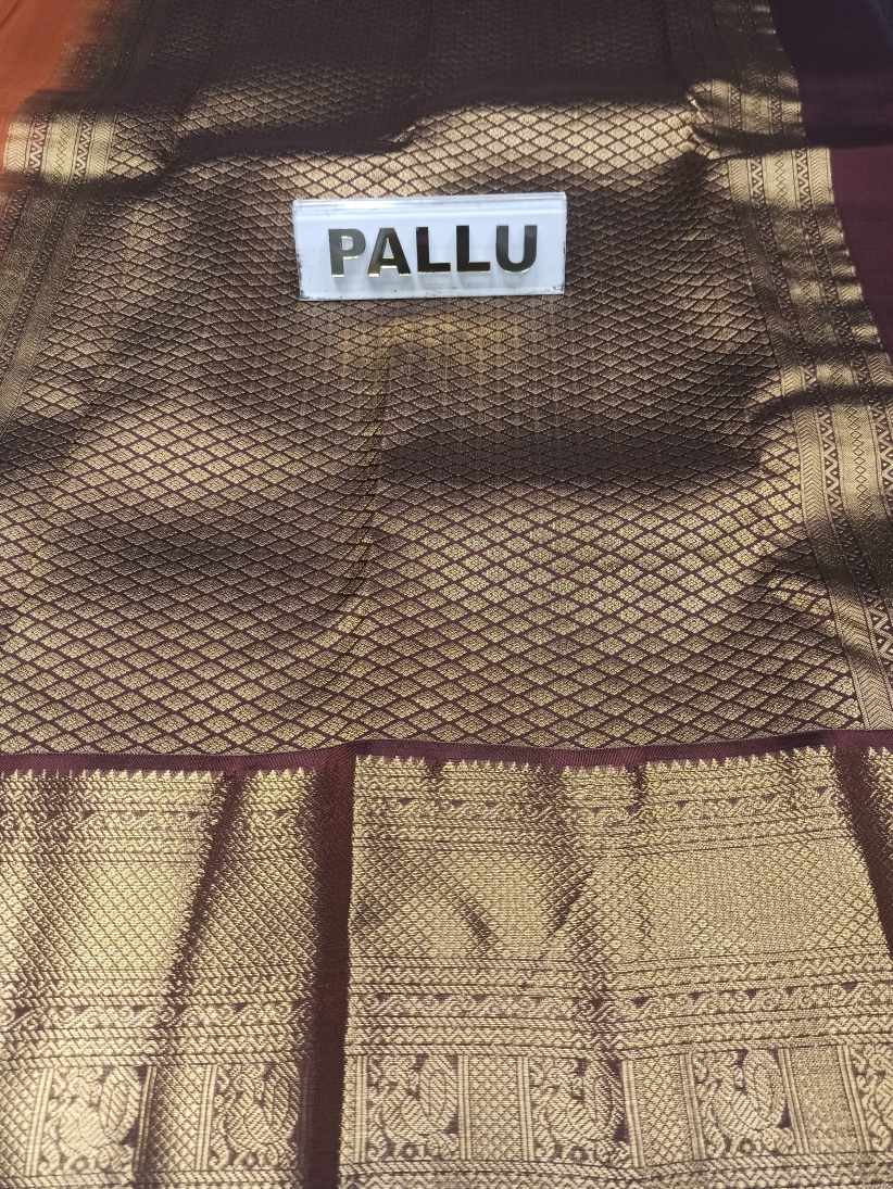 Pure Kanchipuram Silk Saree.