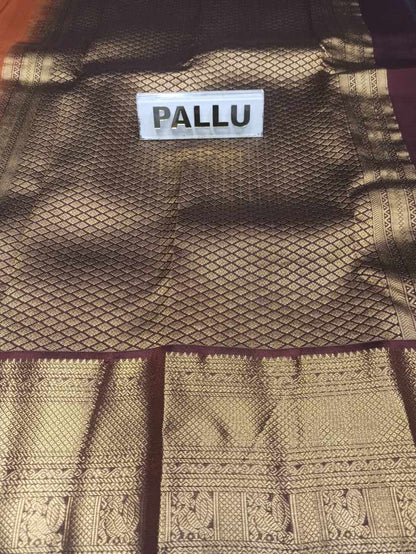 Pure Kanchipuram Silk Saree.