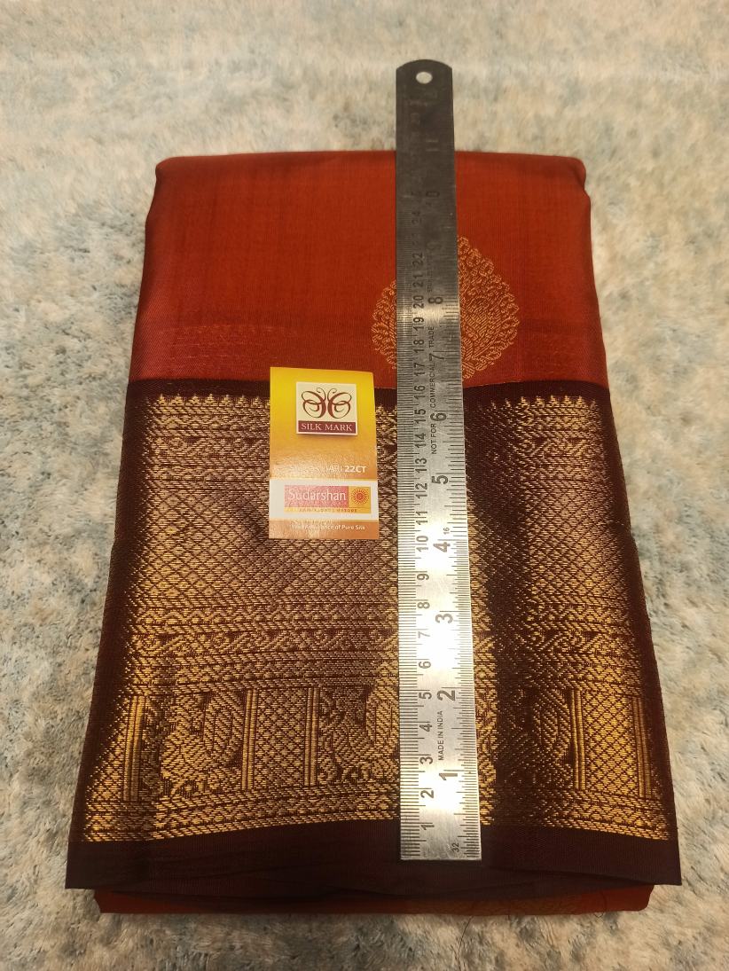 Pure Kanchipuram Silk Saree.