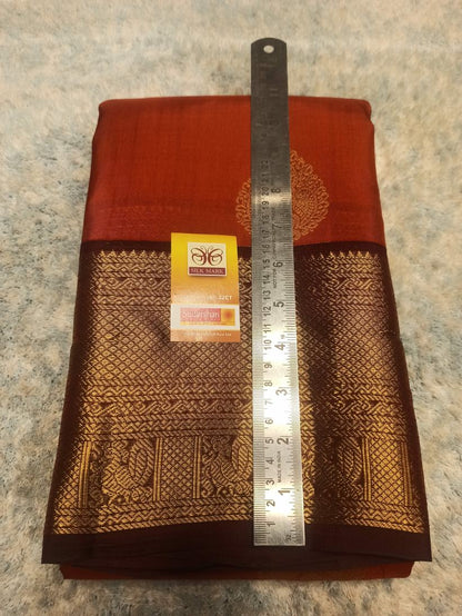 Pure Kanchipuram Silk Saree.