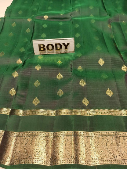 Pure Kanchipuram Silk Saree.