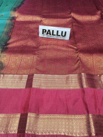 Pure Kanchipuram Silk Saree.