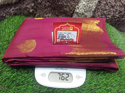 Pure Kanchipuram Silk Saree.