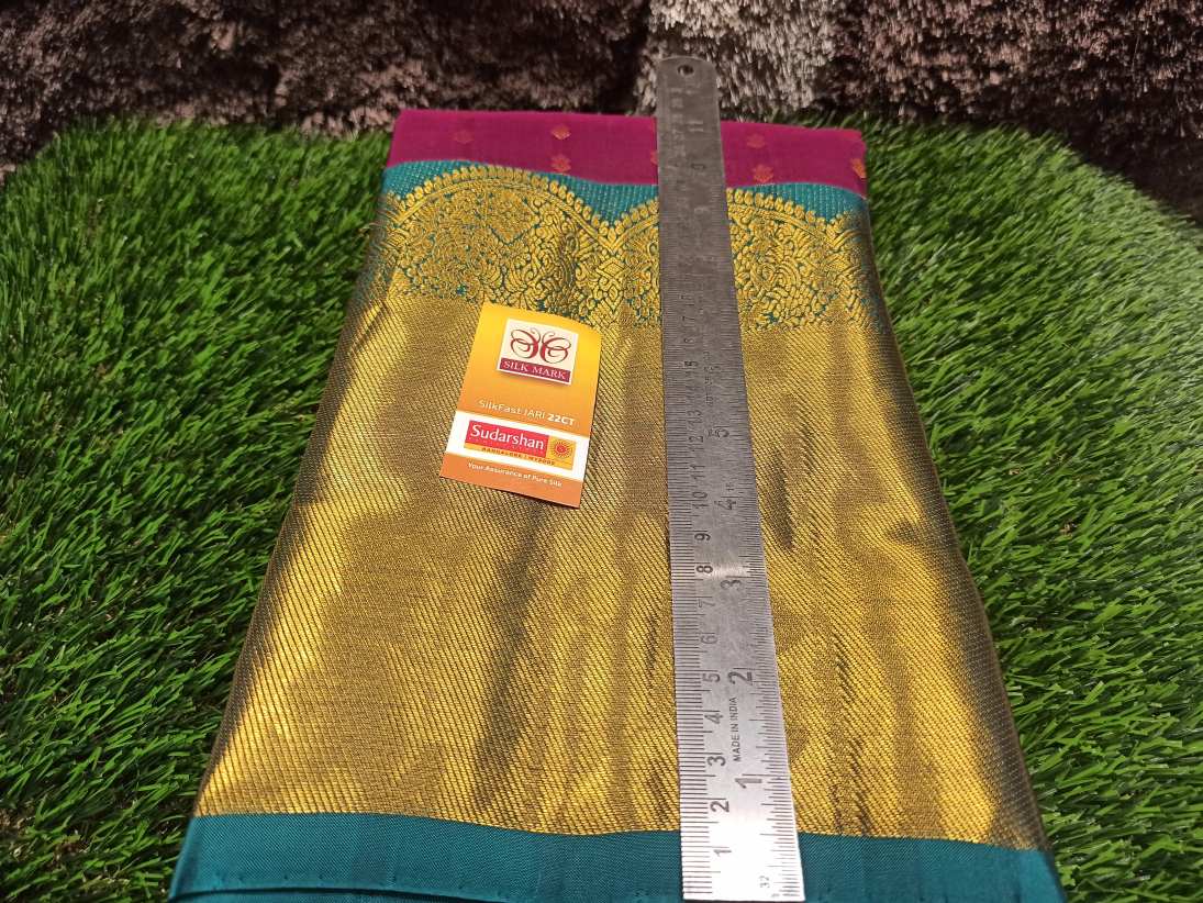 Pure Kanchipuram Silk Saree.