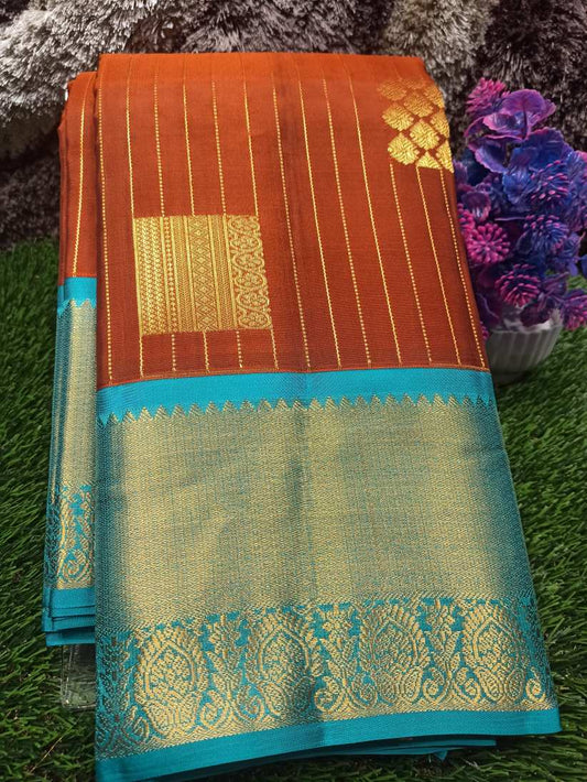 Pure Kanchipuram Silk Saree.