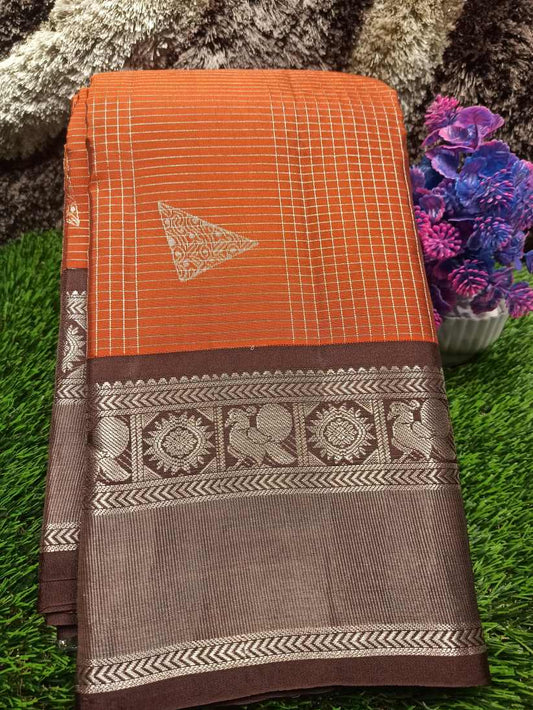 Pure Kanchipuram Silk Saree.