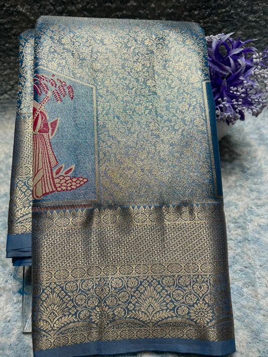 Kanchi Mix Silk Saree