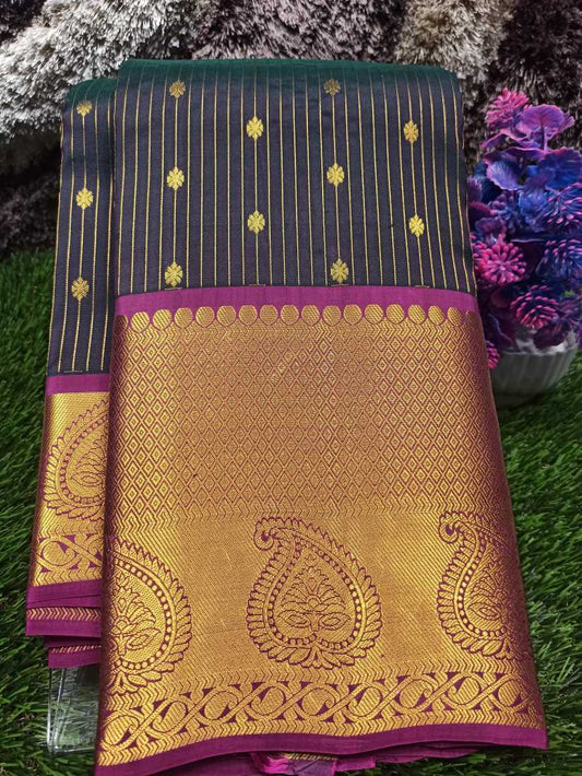 Pure Kanchipuram Silk Saree.