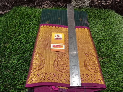 Pure Kanchipuram Silk Saree.