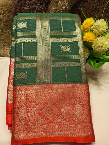Kanchi Mix Silk Saree