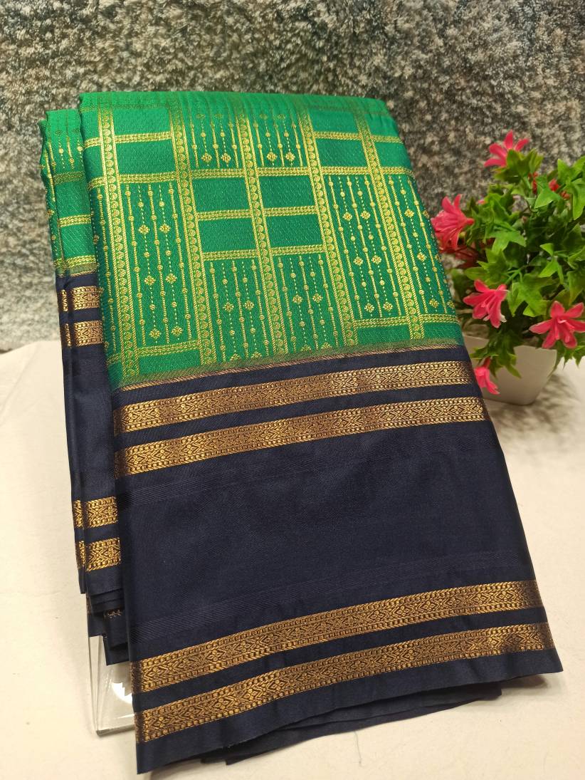 Kanchi Mix Silk Saree.