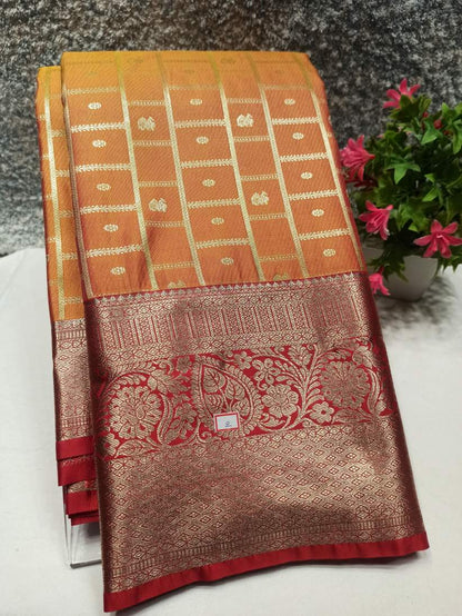 Kanchi Mix Silk Saree.