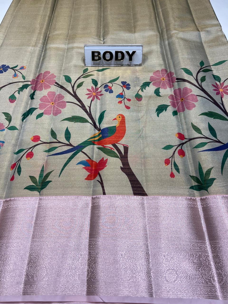 Kanchi Mix Silk Saree