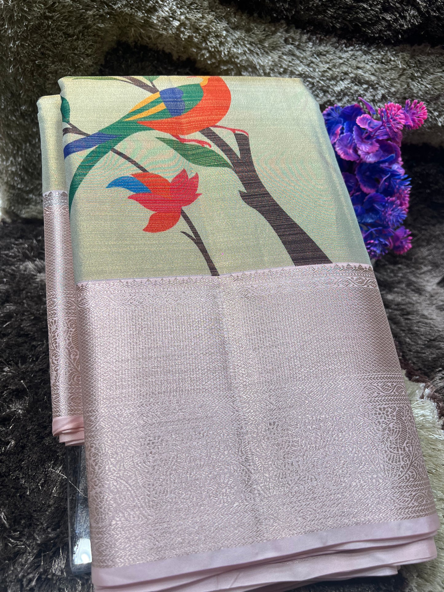 Kanchi Mix Silk Saree