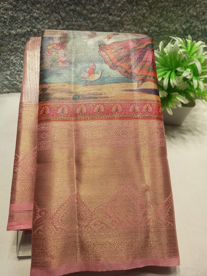 Kanchi Mix Silk Saree