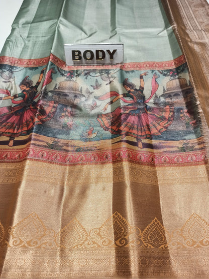Kanchi Mix Silk Saree