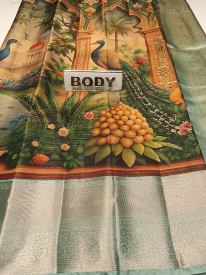 Kanchi Mix Silk Saree