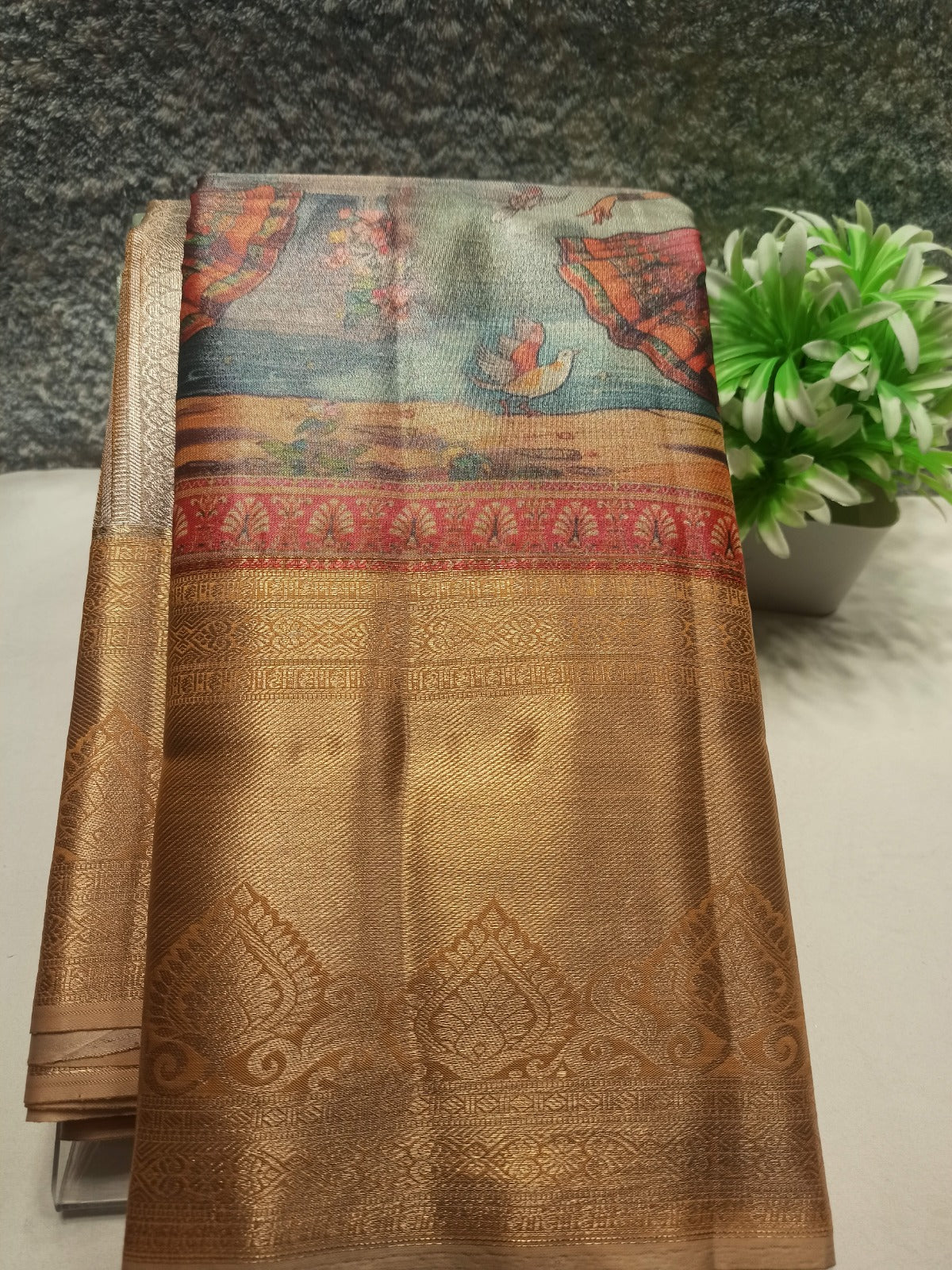 Kanchi Mix Silk Saree