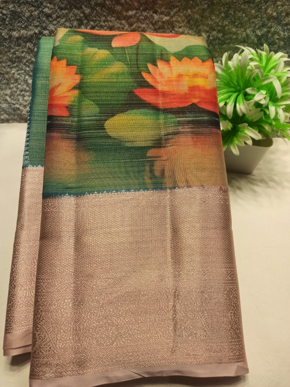 Kanchi Mix Silk Saree