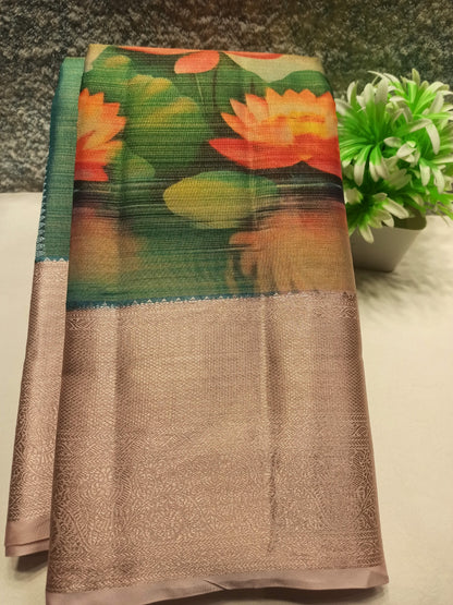 Kanchi Mix Silk Saree