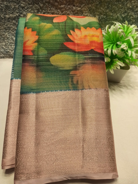 Kanchi Mix Silk Saree