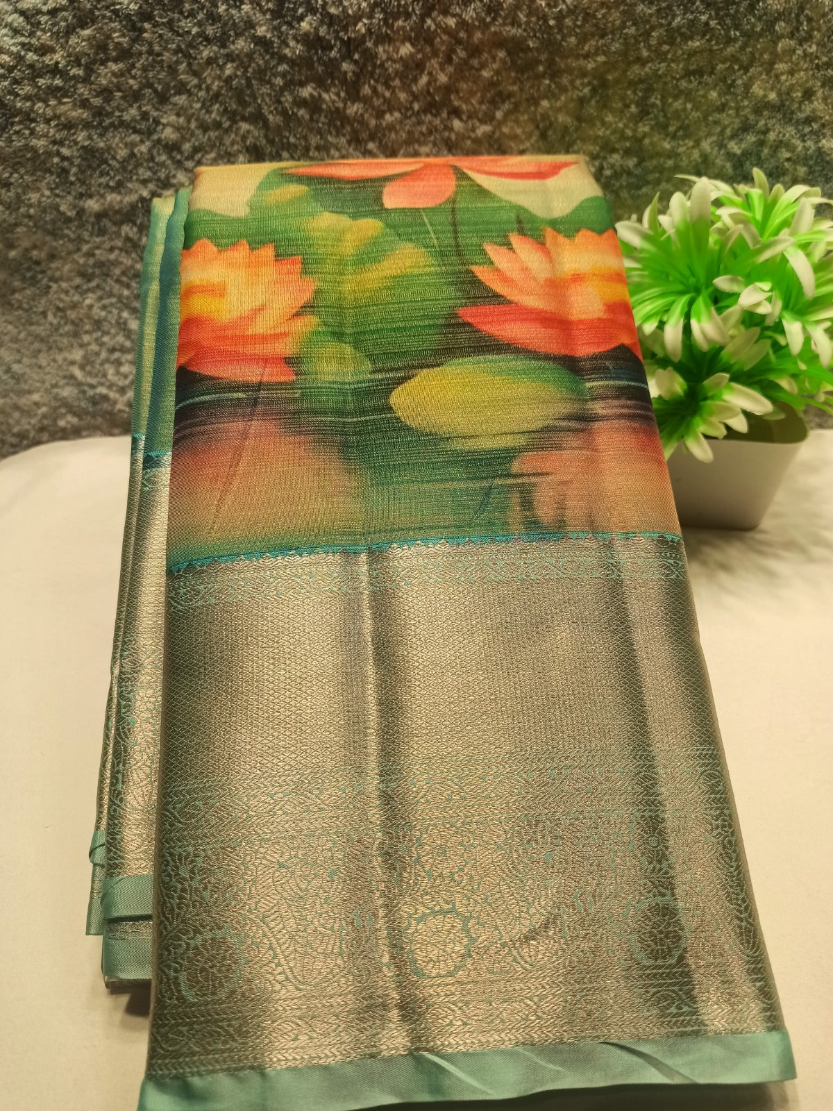 Kanchi Mix Silk Saree