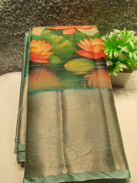 Kanchi Mix Silk Saree