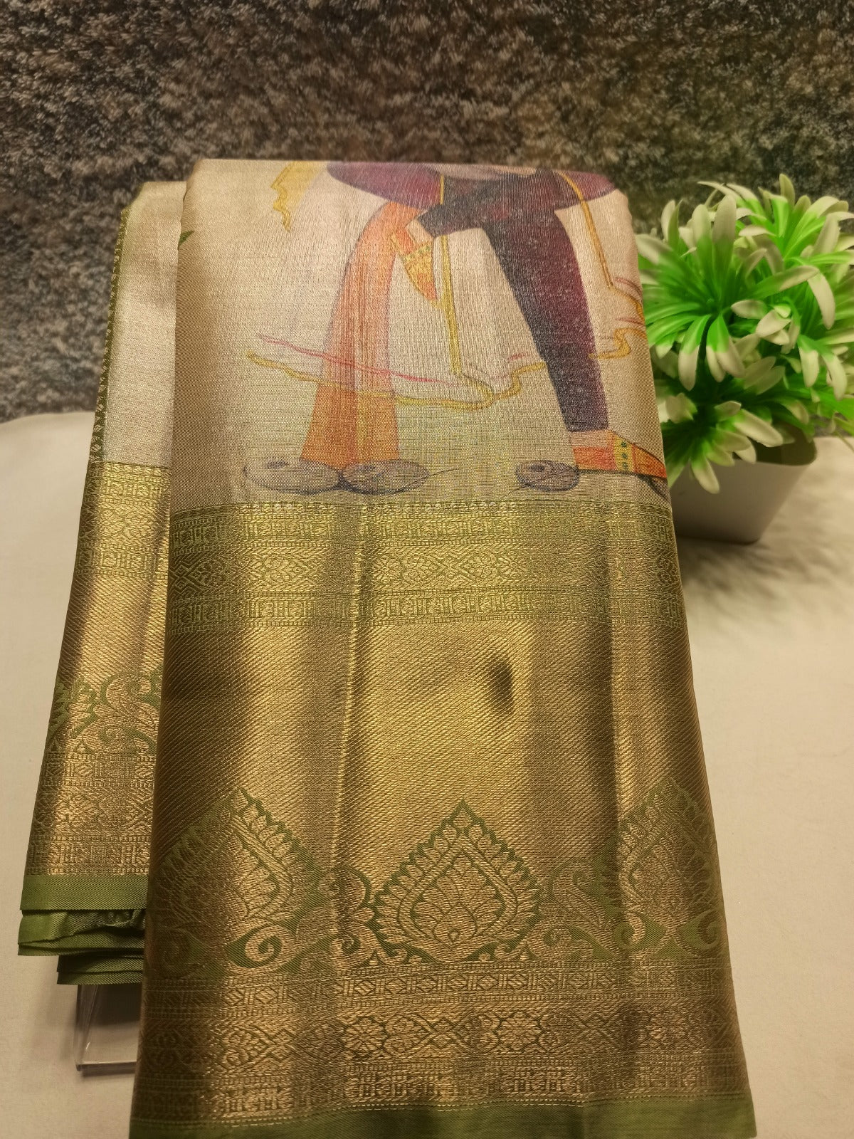 Kanchi Mix Silk Saree