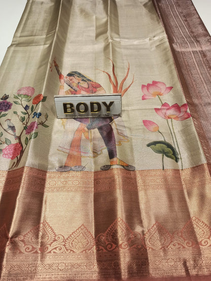 Kanchi Mix Silk Saree