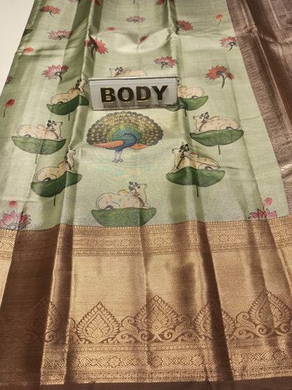 Kanchi Mix Silk Saree