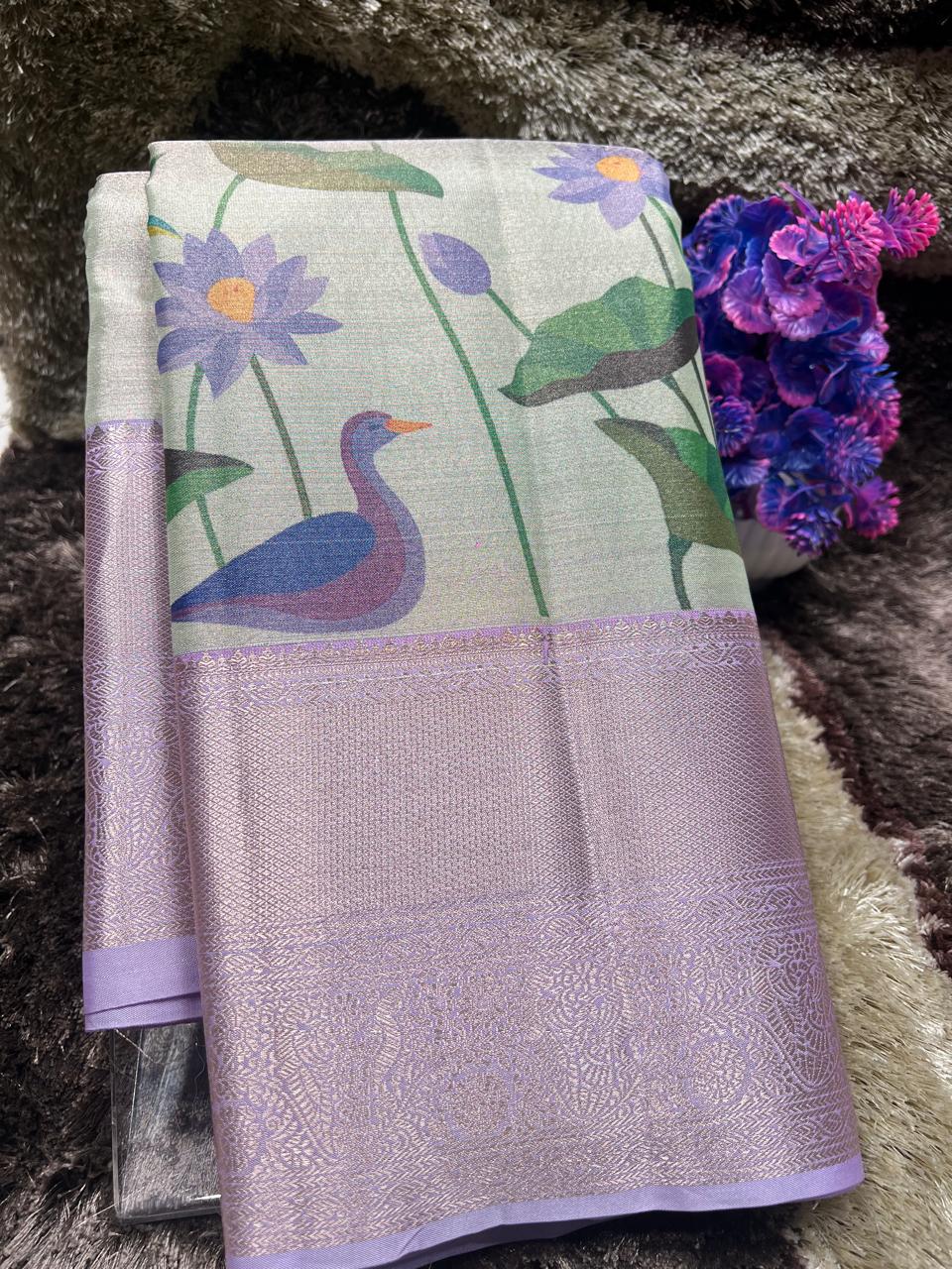 Kanchi Mix Silk Saree