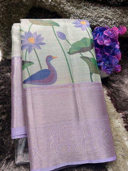 Kanchi Mix Silk Saree