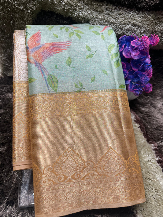 Kanchi Mix Silk Saree
