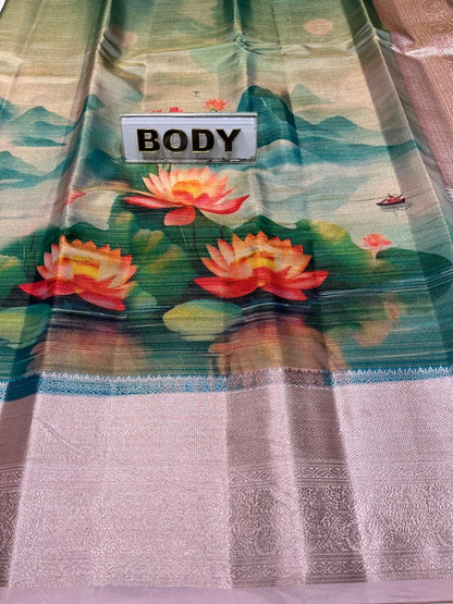 Kanchi Mix Silk Saree