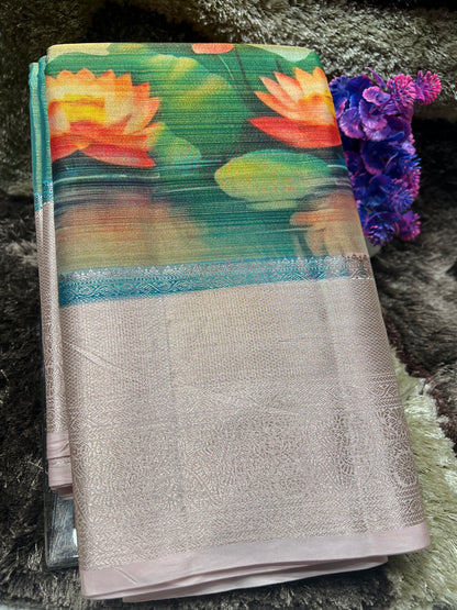 Kanchi Mix Silk Saree