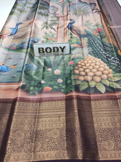 Kanchi Mix Silk Saree