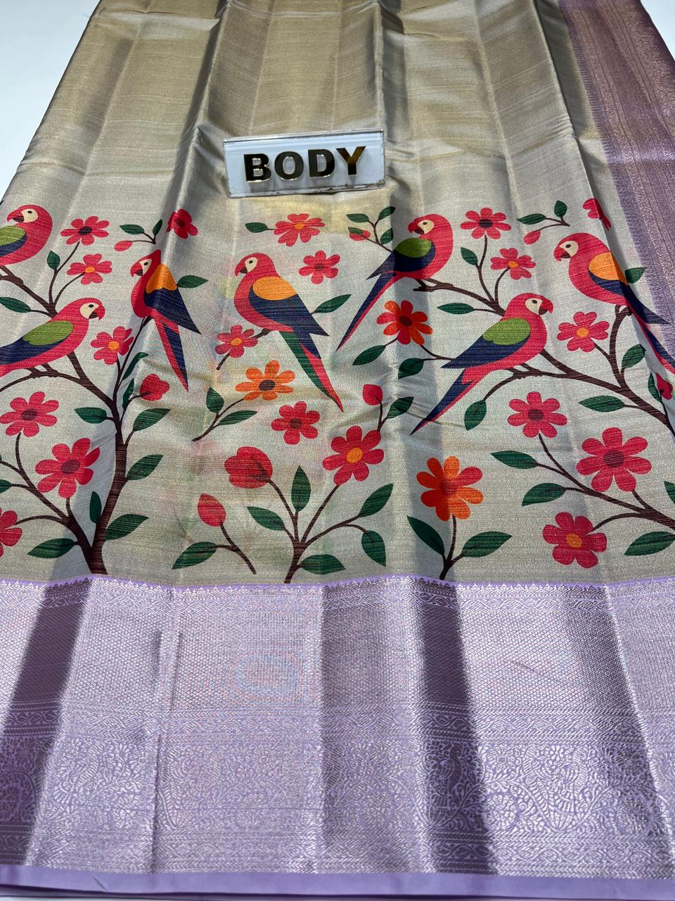 Kanchi Mix Silk Saree