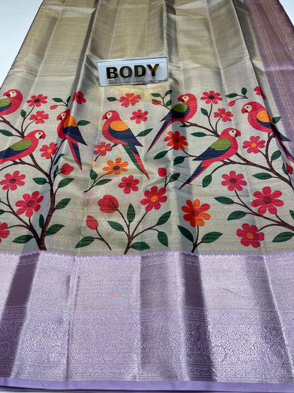 Kanchi Mix Silk Saree