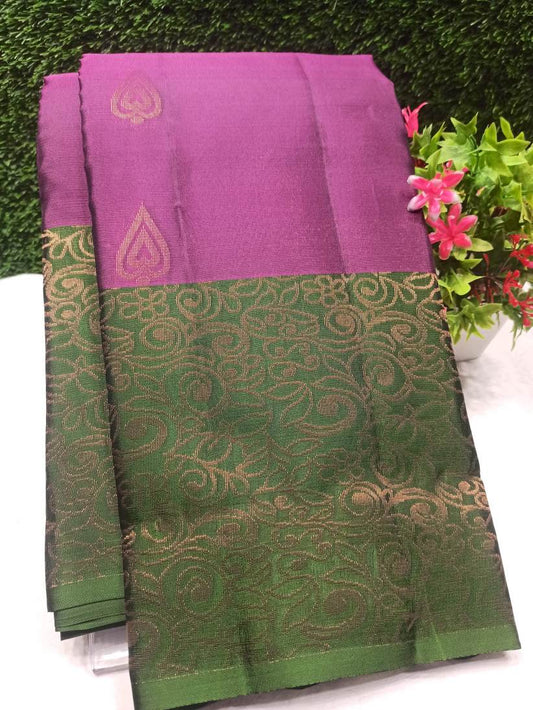 Pure Kanchipuram Silk Saree.