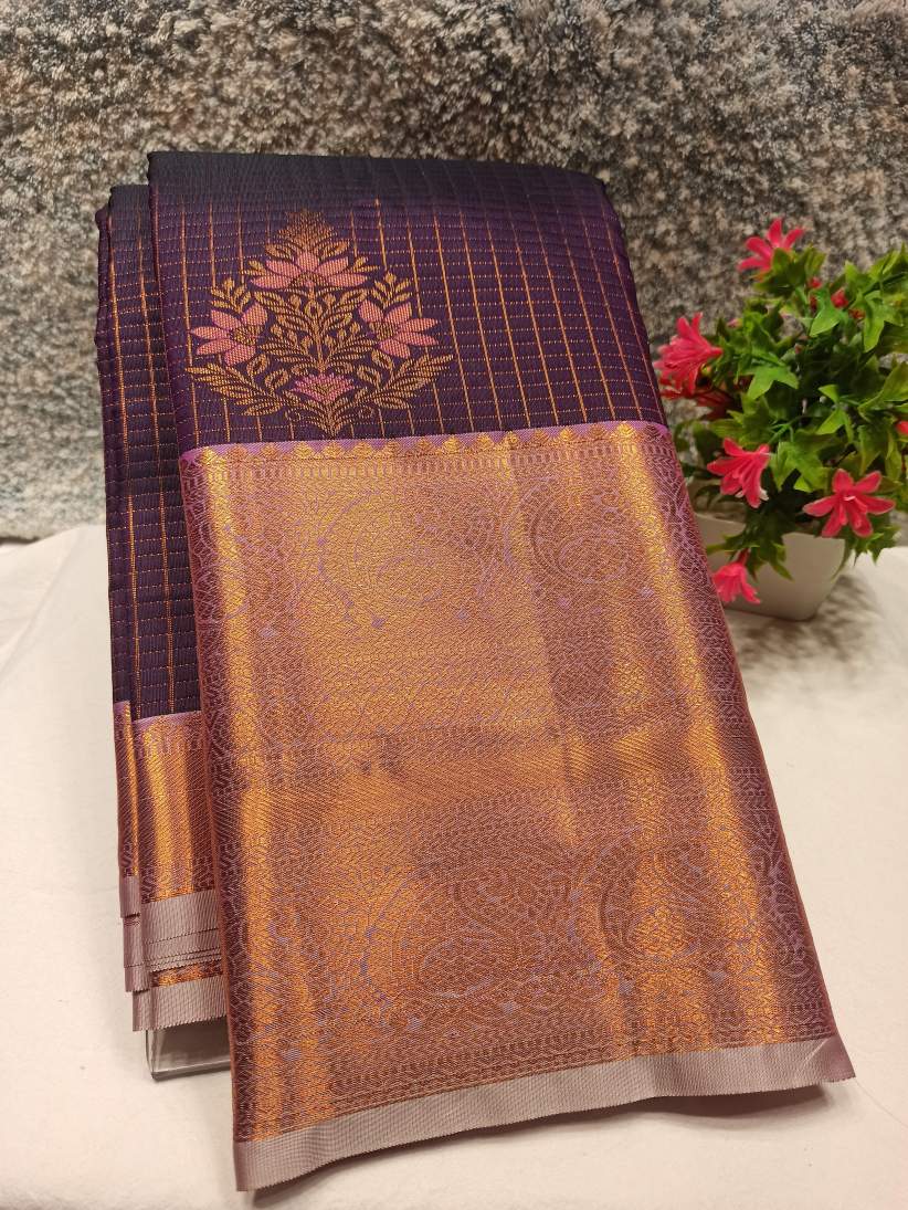 Kanchi Mix Silk Saree.