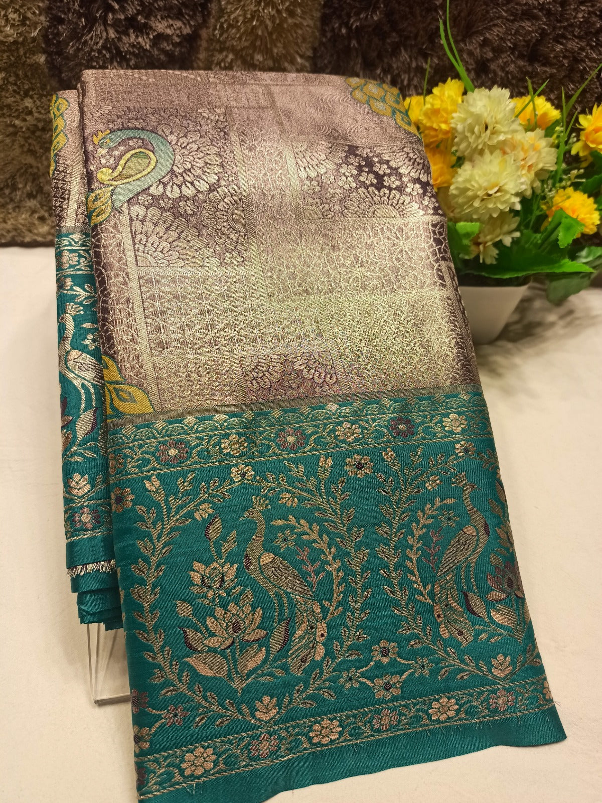 Kanchi Mix Silk Saree