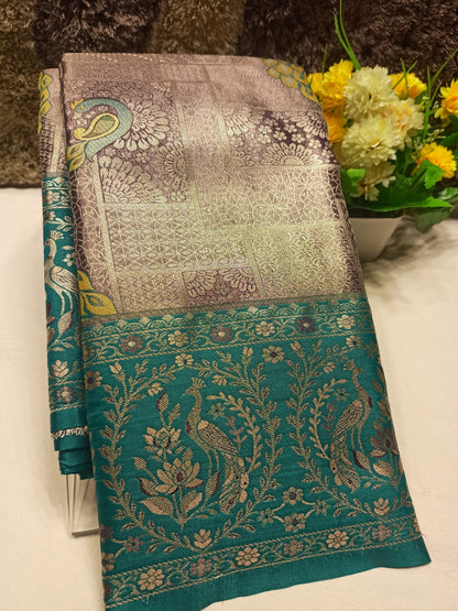 Kanchi Mix Silk Saree