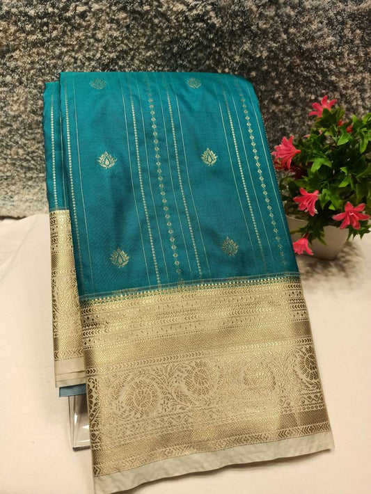 Kanchi Mix Silk Saree.