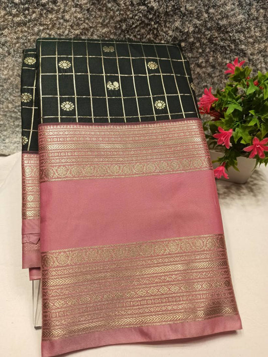 Kanchi Mix Silk Saree.