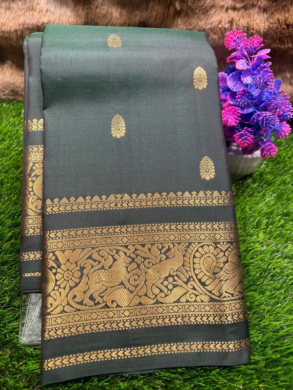 Kanchi Mix Silk Saree