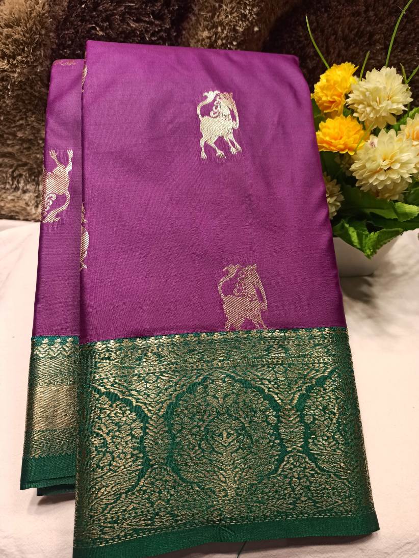 Kanchi Mix Silk Saree