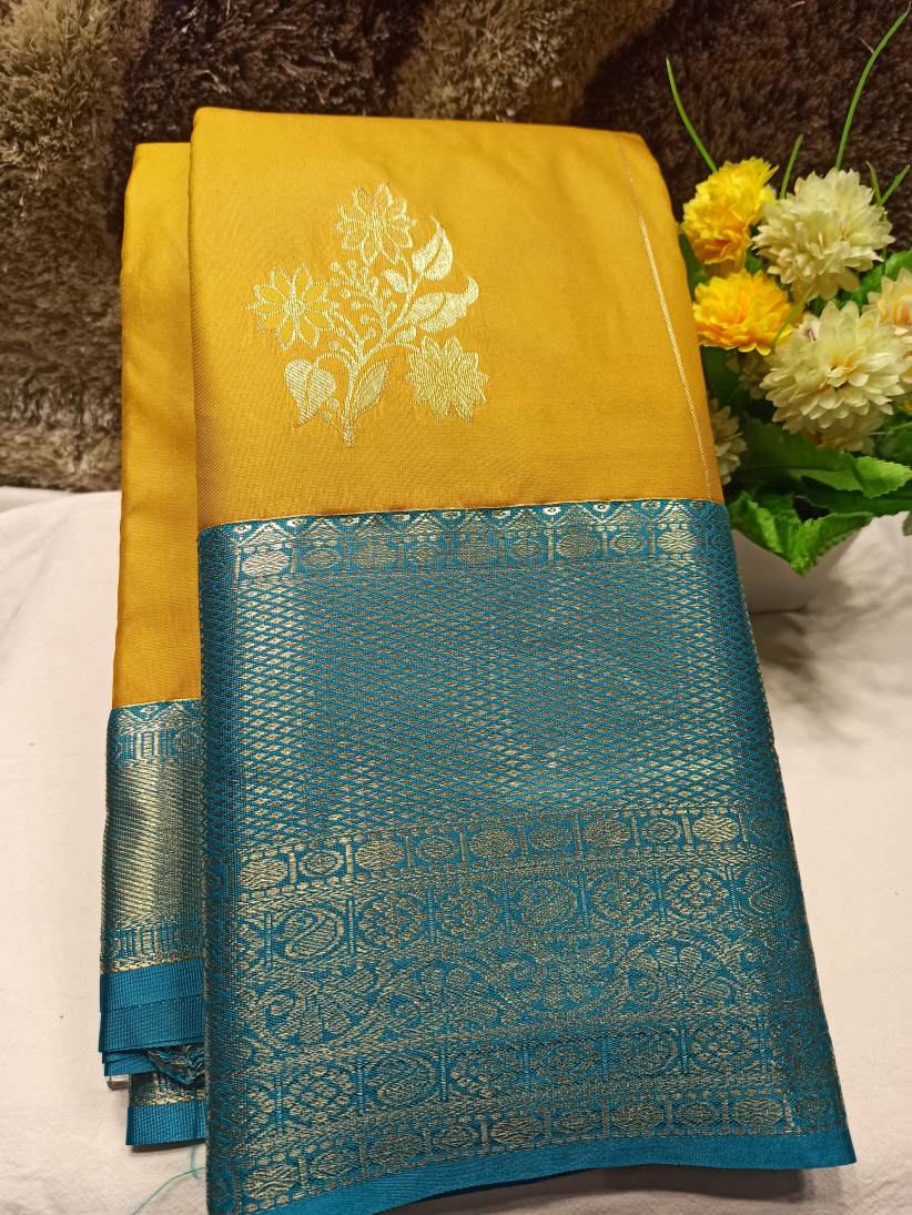 Kanchi Mix Silk Saree