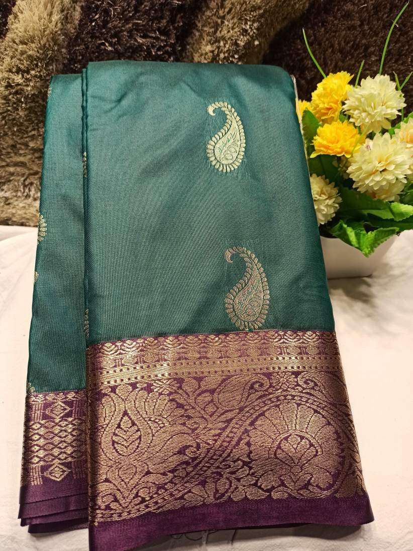 Kanchi Mix Silk Saree
