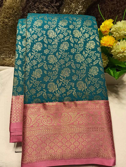Kanchi Mix Silk Saree