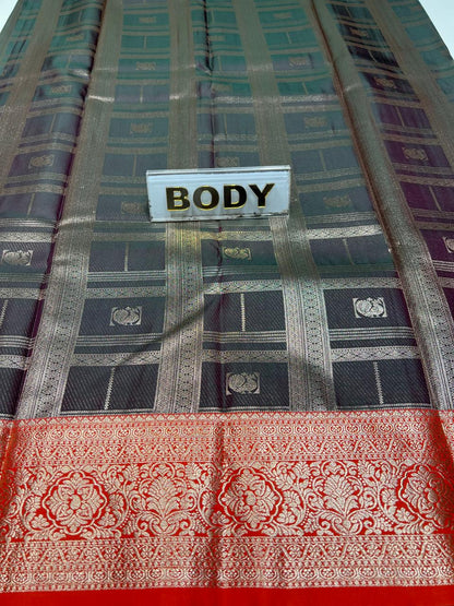 Kanchi Mix Silk Saree